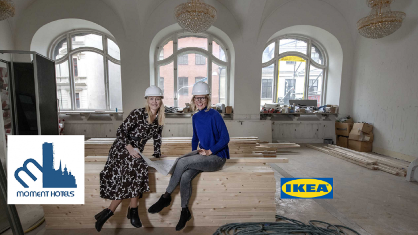 Moment Hotels samarbetar med IKEA